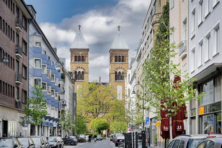 Brüsseler Platz im Belgischen Viertel, Köln