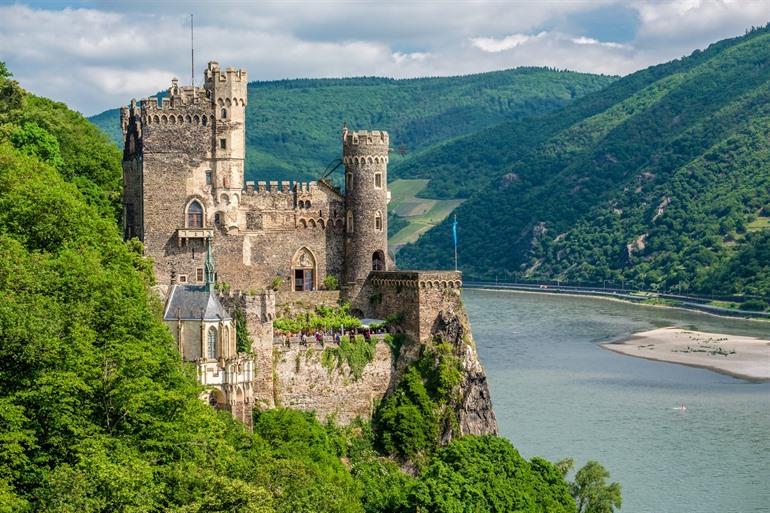 Burg Rheinstein in Deutschland