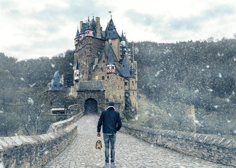 Burg Eltz im Winter