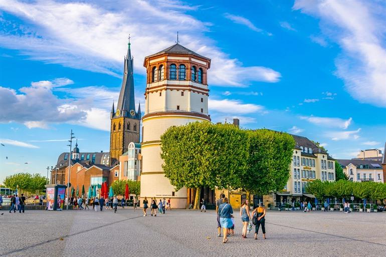 Burgplatz in Düsseldorf