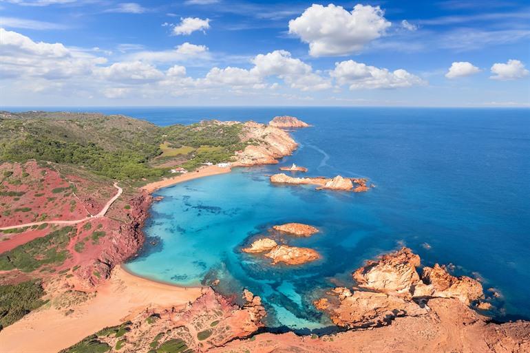 Cala Pregonda auf Menorca