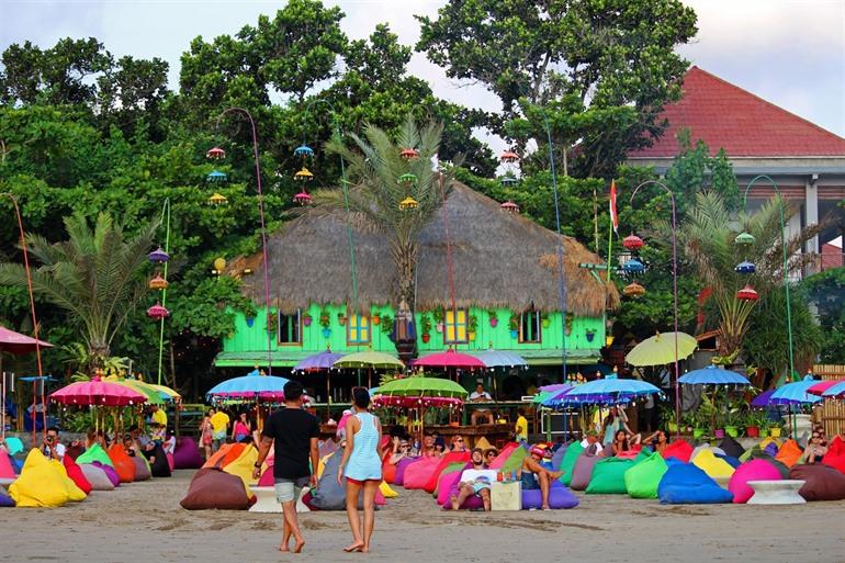 Strandhütte in Canggu