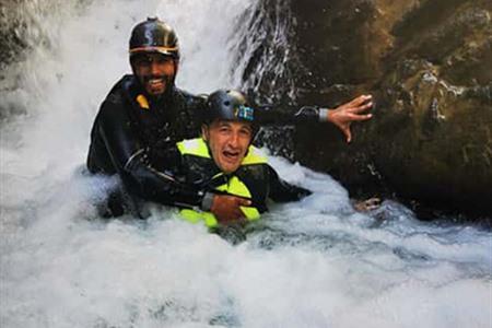 Canyoning bei Bagni di Lucca