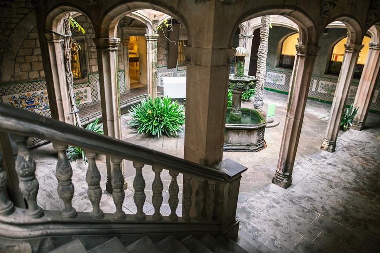 Innenhof des Casa de l’Ardiaca