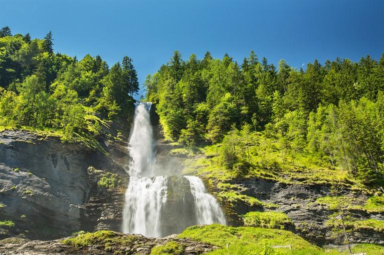 Cascade du Rouget, Haute-Savoie in Frankreich