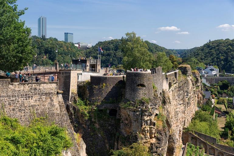 Die Casemates du Bock in Luxemburg besichtigen