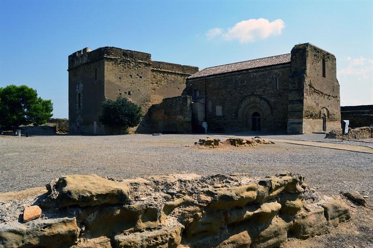 Templerburg Gardeny in Lleida, Katalonien