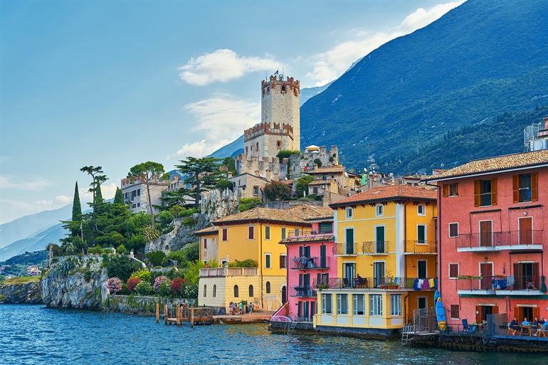 Schloss Scaligeri in Malcesine am Gardasee