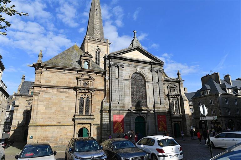 Kathedrale Saint-Vincent in der Altstadt von Saint-Malo