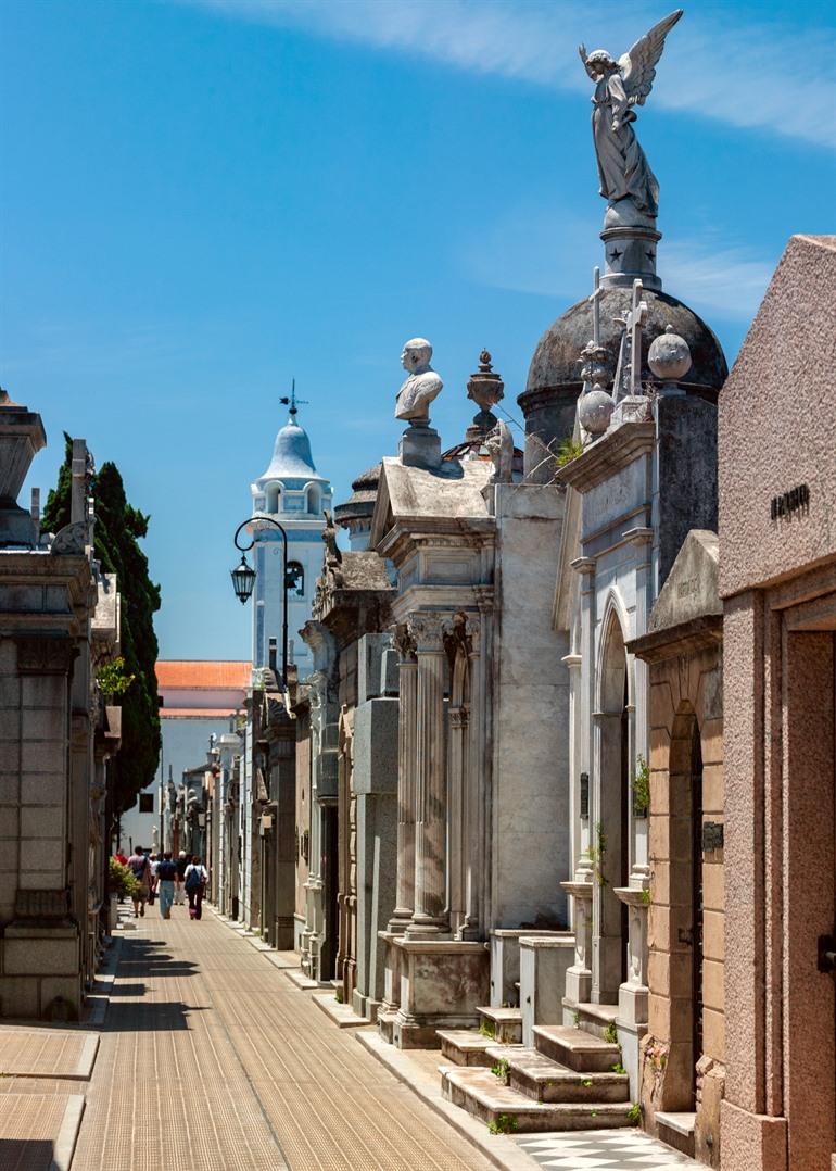 Friedhof Recoleta in Buenos Aires