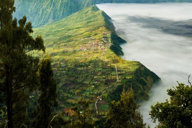 Cemoro Lawang, am Rande des Mount Bromo