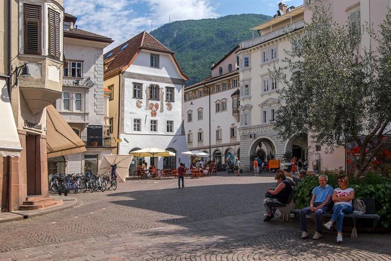 Zentrum von Bozen