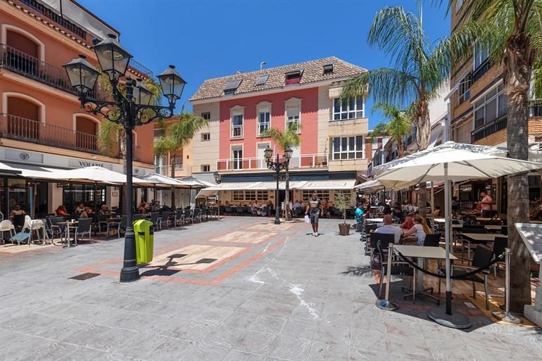 Zentrum von Fuengirola, Andalusien
