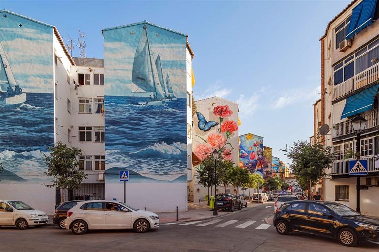 Zentrum von Fuengirola, Andalusien