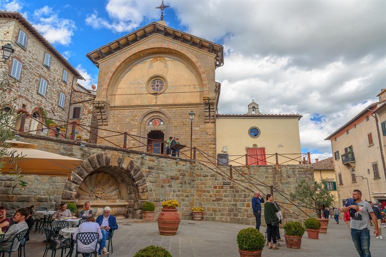 Zentrum von Radda in Chianti