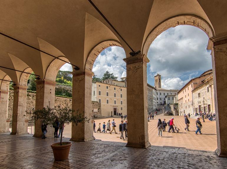 Zentrum von Spoleto