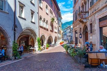 Zentrum von Trento, Norditalien