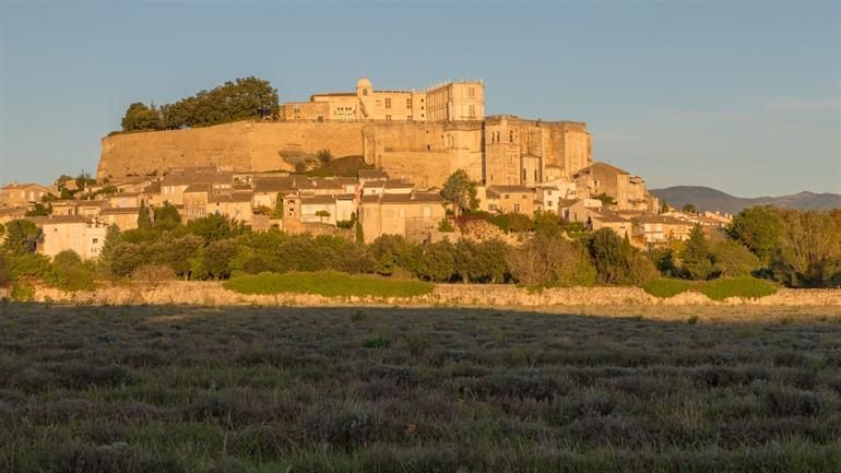 Schloss Grignan in der Ardèche, Frankreich