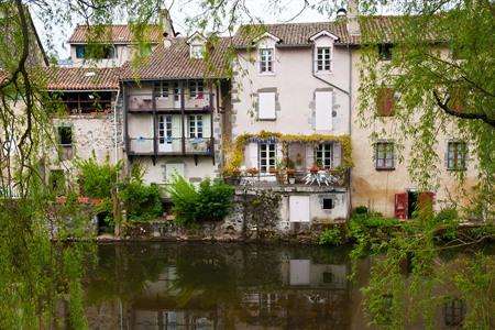 Charmantes Aurillac in der Auvergne, Frankreich