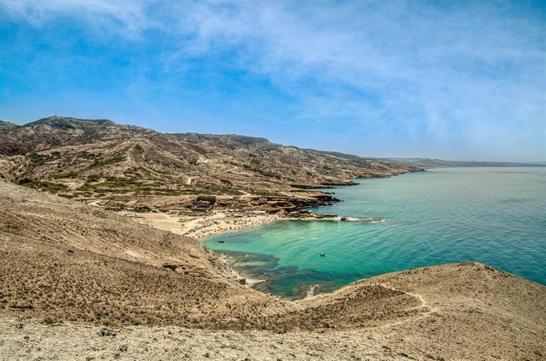 Charrana Strand bei Nador, Marokko