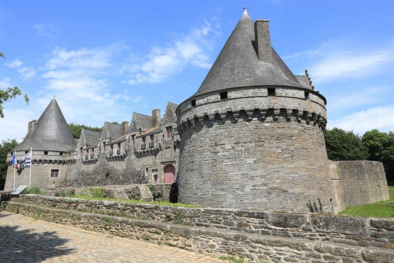 Schloss Rohan in Pontivy, Bretagne
