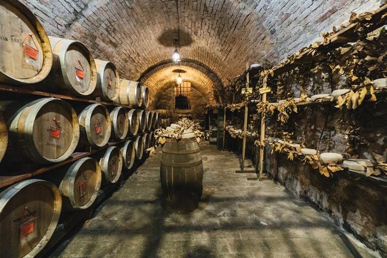 Chianti-Wein in der Toskana