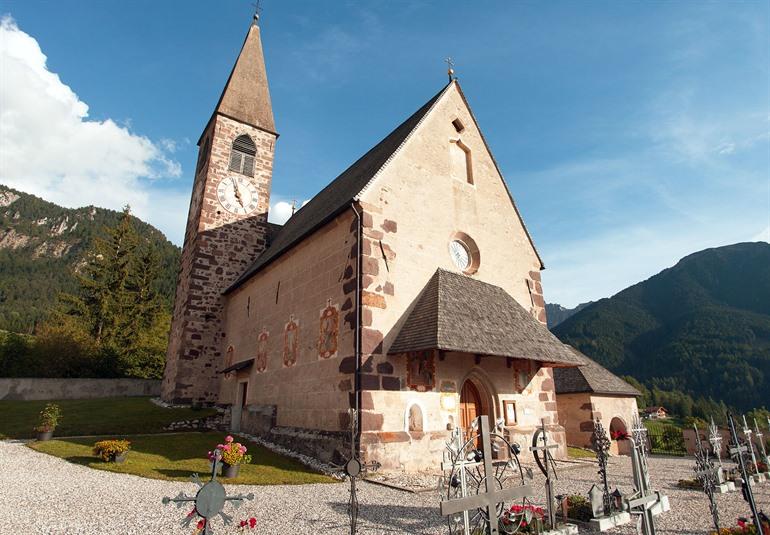 Kirche Santa Maddalena im Val di Funes, Dolomiten