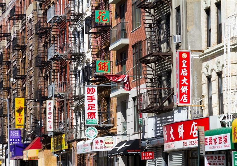 Chinatown in New York