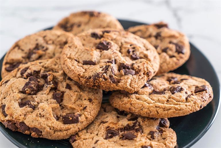 Chocolate Chip Cookies, amerikanische Küche