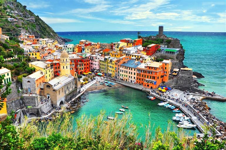 Cinque Terre in Italien