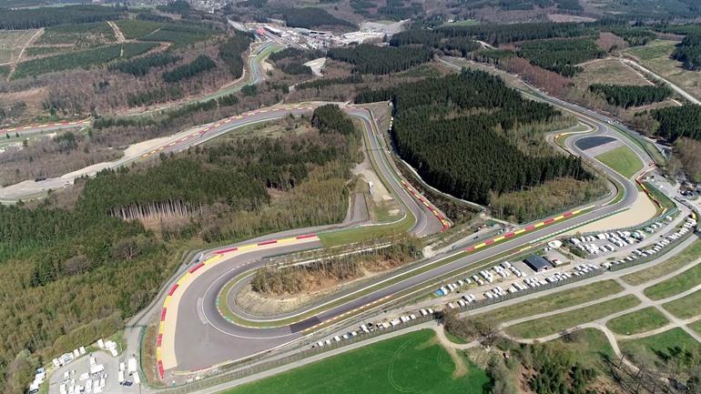 Rundkurs Spa-Francorchamps, Ardennen