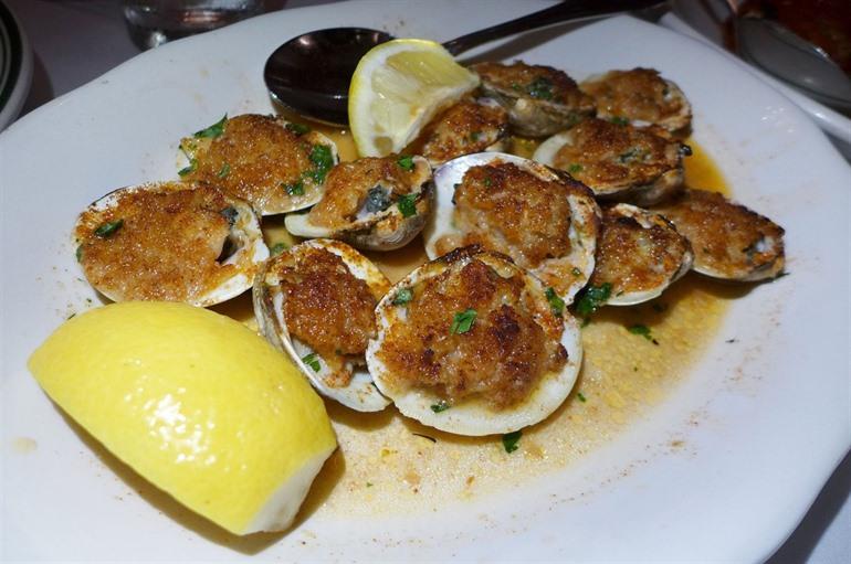 Oregon-Clams bei Bamonte's in New York