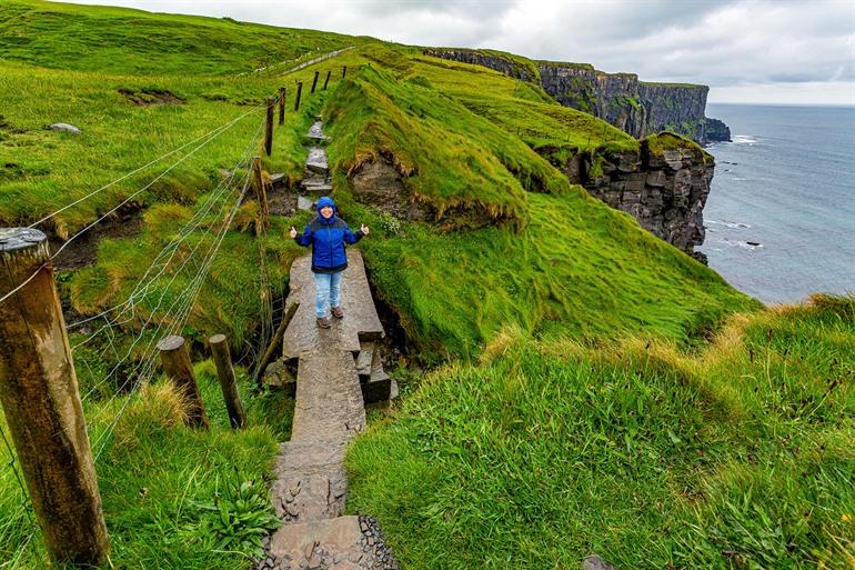 Küstenwanderung Cliffs of Moher von Doolin zu den Klippen, Irland