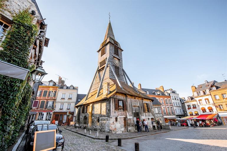 Sankt-Catherine-Kirchturm in Honfleur