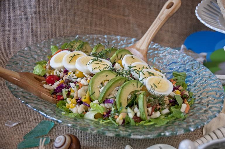 Cobb-Salat aus Amerika