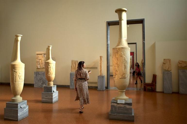 Sammlung im Nationalen Archäologischen Museum in Athen