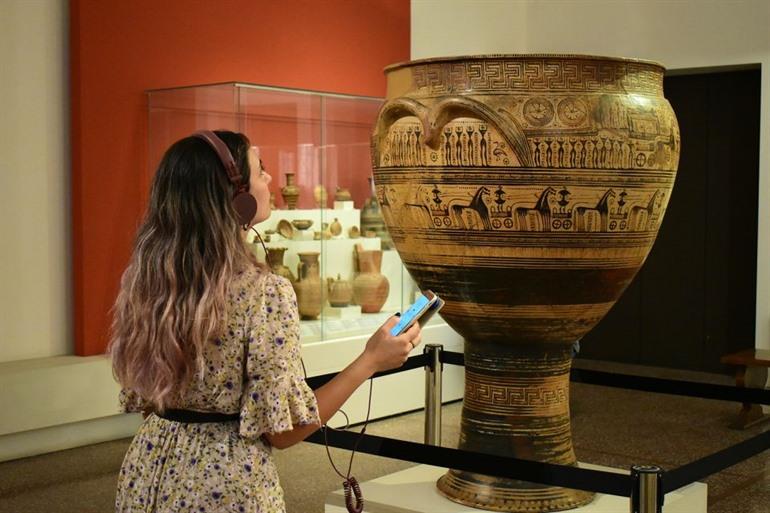 Sammlung im Nationalen Archäologischen Museum in Athen