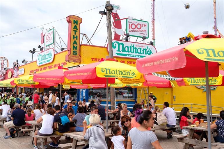 Coney Island Nathan's Hot Dogs