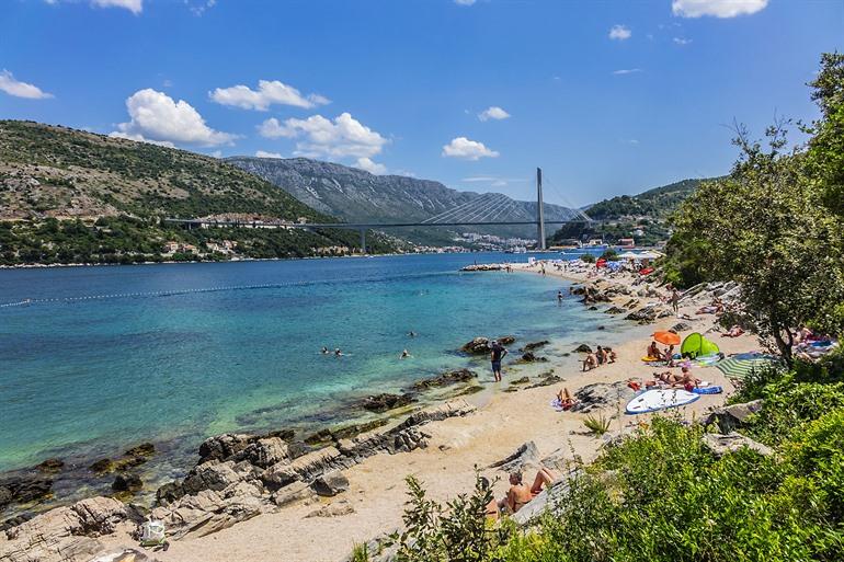 Strand Copacabana Dubrovnik, Kroatien