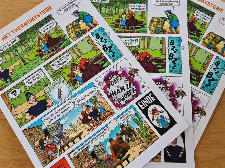 Gestalte dein eigenes Comic im Suske en Wiske Kindermuseum