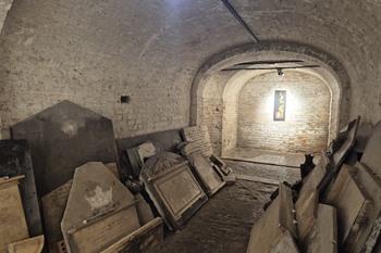 Crypt-Galerie in der St. Pancras Pfarrkirche