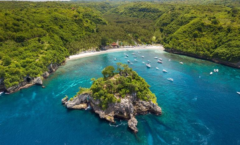 Crystal Bay auf Nusa Penida, Bali