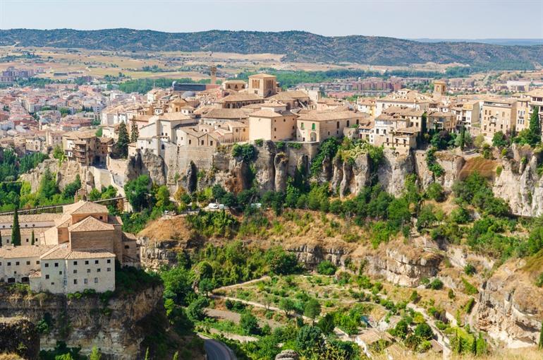 Cuenca, die schwebende Stadt in Spanien