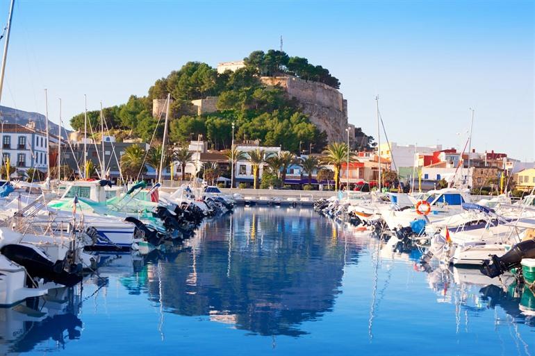 Dénia Hafen