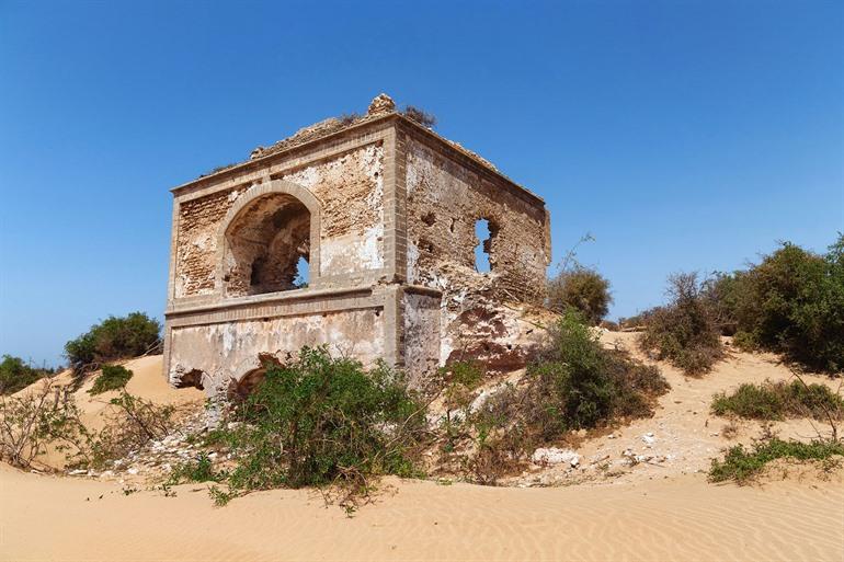 Dar Sultan, Sandburg von Jimi Hendrix, Essaouira, Marokko