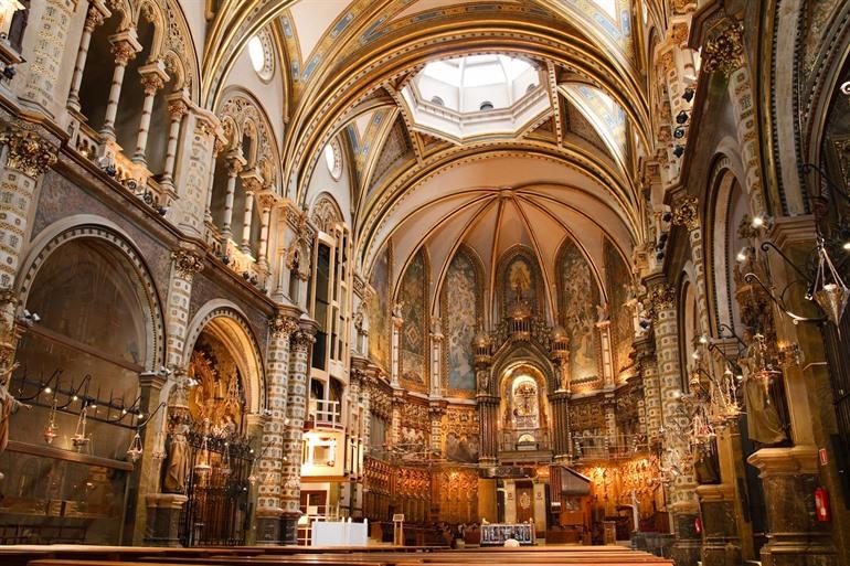 Die Basilika von Montserrat