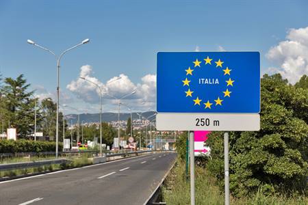 Die beste Route nach Italien