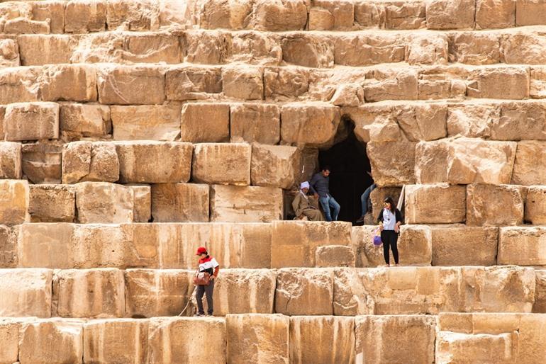 Der Bau der Pyramiden in Ägypten