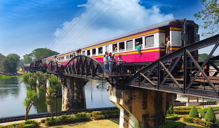 Die Brücke über den Kwai-Fluss, Thailand