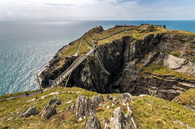 Die Mizen Head-Brücke, Irland